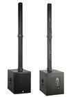 Звуковая система черной портативной башни алюминиевая акустическая для диапазона для продажи